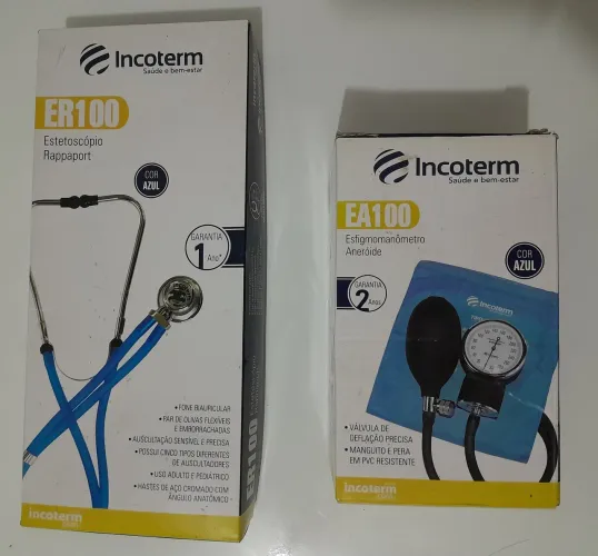 Kit para medir a pressão Incoterm nunca usado