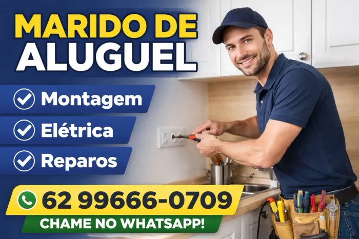 Marido de Aluguel Completo Montagem, Instalações e Reparos!