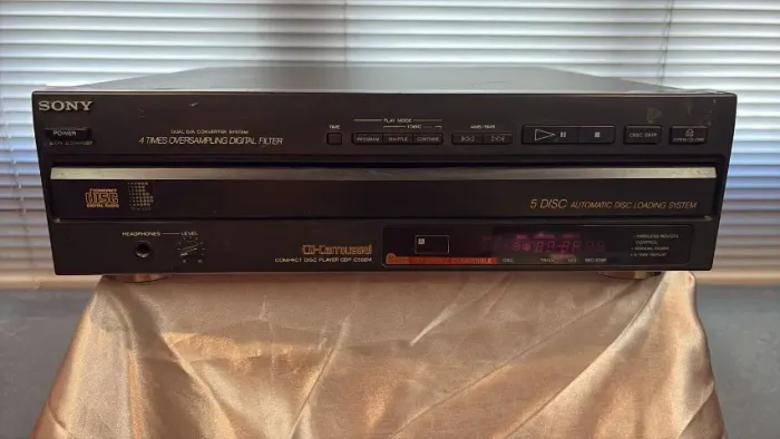 CD CARROUSSEL SONY 5 DISC MOD CDP-C502M