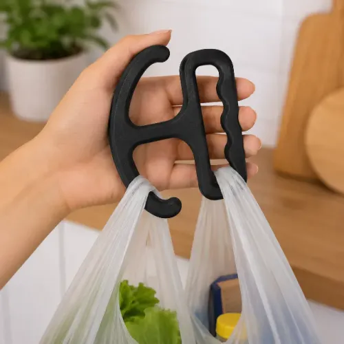 Kit 2 Carregadores de Sacolas Alça Anatômica Prática e Resistente Mais Conforto no Mercado