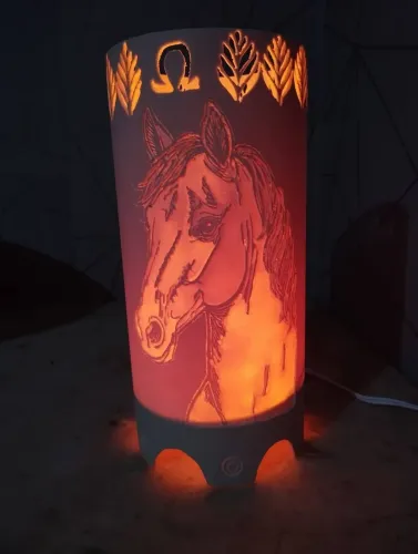LUMINÁRIA DE PVC TEMA AGRONEGÓCIO