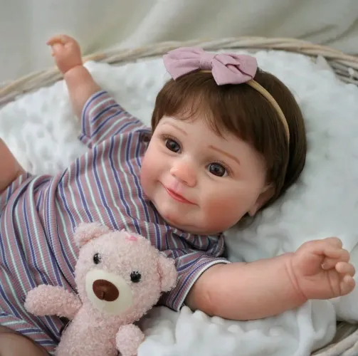 Boneca Bebê Reborn Realista 