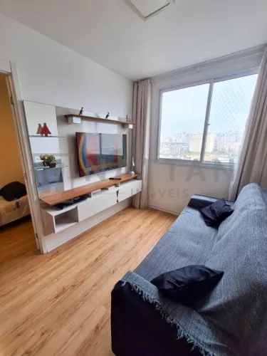 Apartamento para alugar no Brás com 2 dormitórios, 1 suíte, 52 m² e mobiliado