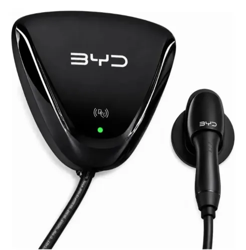 Carregador Wallbox original byd, 7kw Com dois cartões e suporte para instalação.