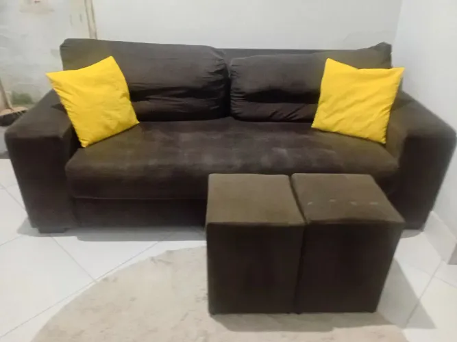 Sofá e puff