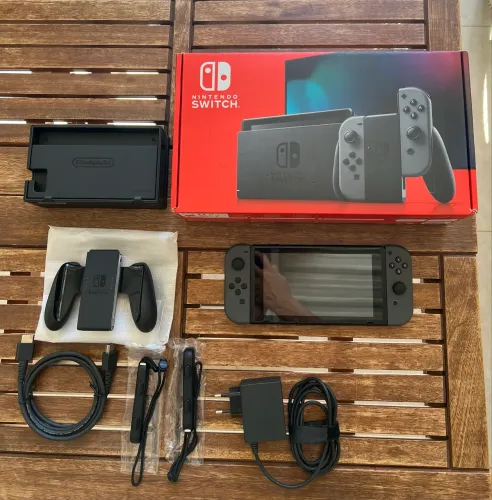 Nintendo Switch Cinza NOVO 32 GB