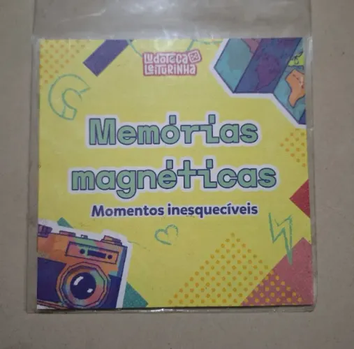 Imã de Geladeira Infantil Leiturinha - Memórias Magnéticas