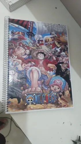 Caderno personalizado one piece