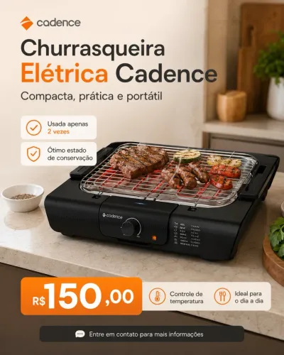 Churrasqueira elétrica
