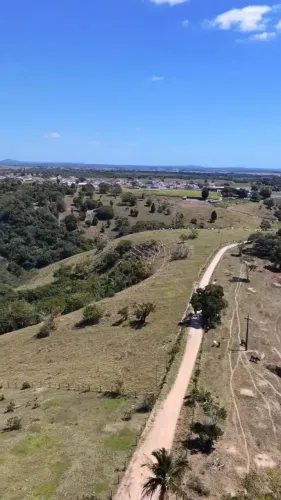 Amplos terrenos com vista para o vale em Eunápolis na Bahia