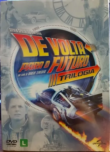 Dvd De volta para o futuro trilogia (lacrado)