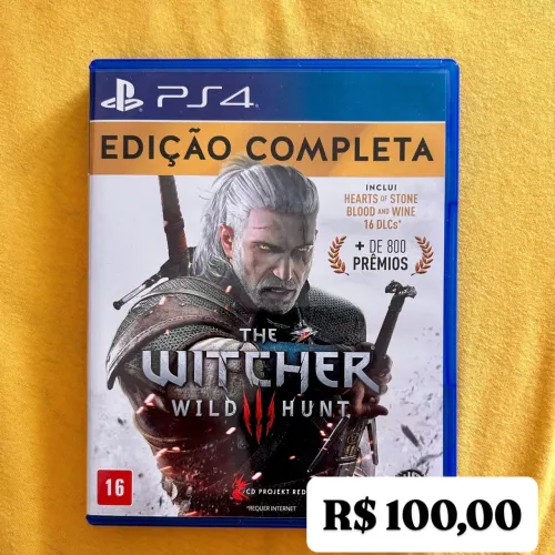 The Witcher 3 - Edição Completo - Jogo PS4