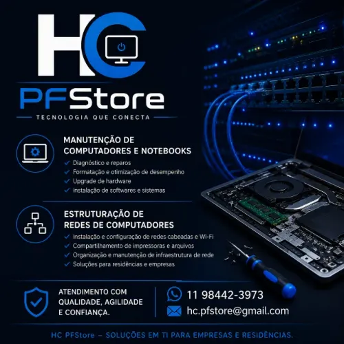 Manutenção em PCs e Estruturação de redes