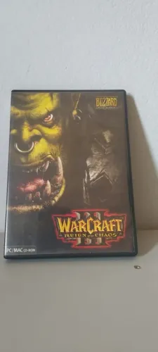 Warcraft 3 Reign of Chaos + Warcraft 2 Mídia Física PC Original