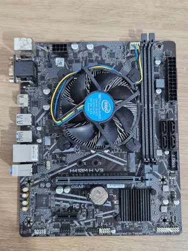 Kit Intel I3 10100F + H410M Gigabyte