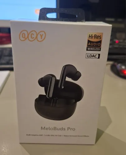 Vendo fone de ouvido sem fio QCY MeloBuds Pro, modelo BH24HT05A - Lacrado