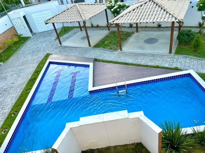 Espaço para eventos pérgulas