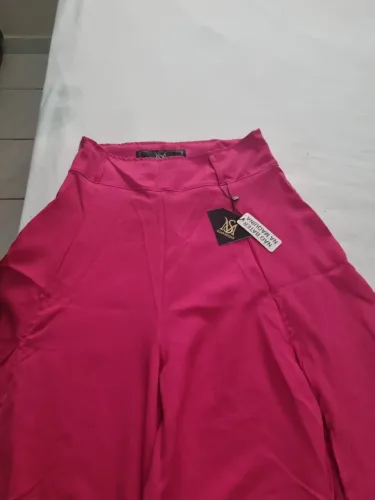 Calça pantalona pink