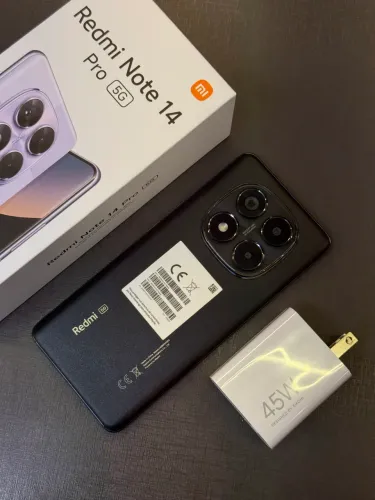 Redmi note 14 pro 5G novo aberto!
