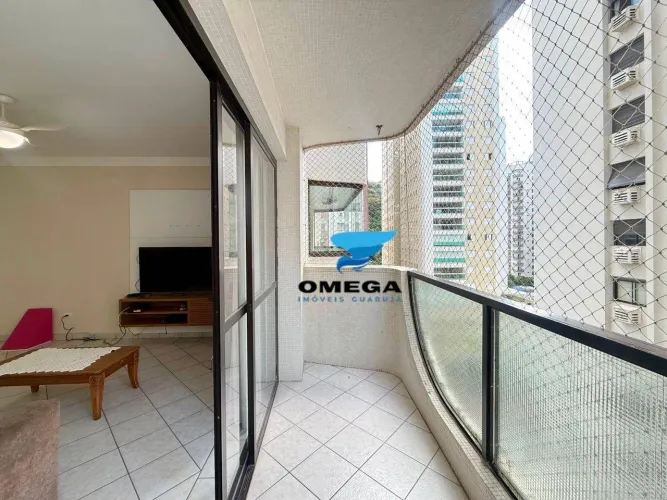 Apartamento à venda na praia das Pitangueiras no Guarujá I Omega Imoveis