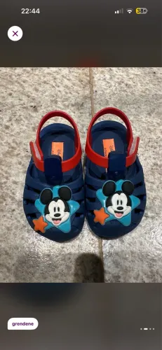 Sandália Disney Mickey Grendene 17/18 