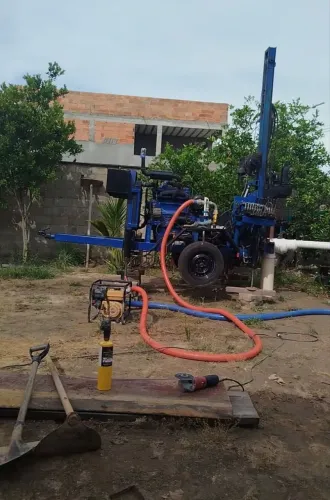 Máquina de poço artesiano