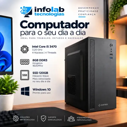 Computador Intel Core i5 | 8GB RAM | SSD 120GB