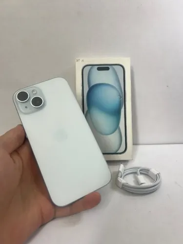 iPhone 15 Azul - OLX Pay - 128GB - Parcelo 18x - Aceito Troca e Envio