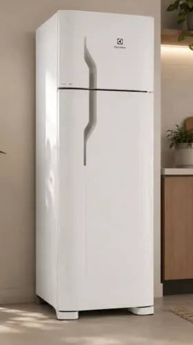 Geladeira Electrolux Cycle Defrost 260L Super Freezer Duplex Branca