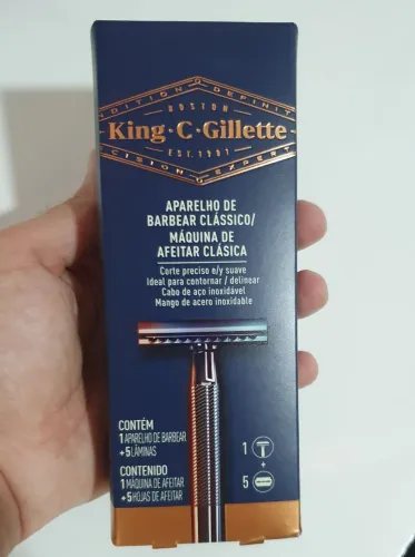 Aparelho de Barbear Clássico - King C. Gillette