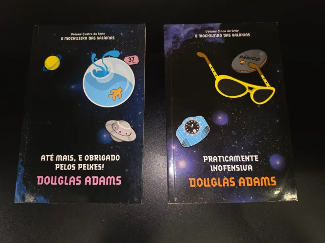 Kit Livros O Mochileiro das Galáxias (Vol 4 e 5) - Douglas Adams