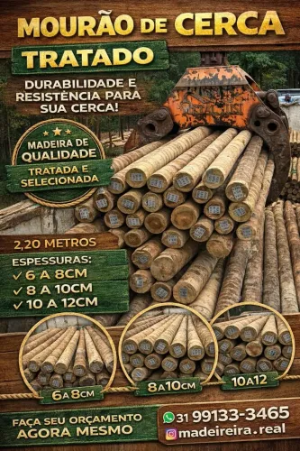 Fazemos cerca e alambrado