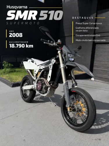 Husqvarna SMR 510 2008 - Supermoto Supermotard
