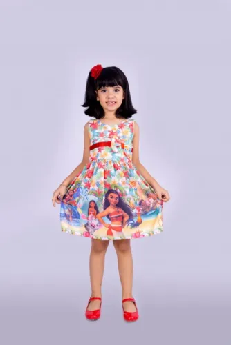 Vestido infantil, festa da Moana, Maui