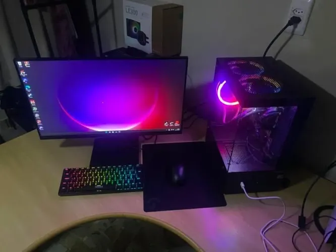 Kit Pc gamer completo impecável único dono