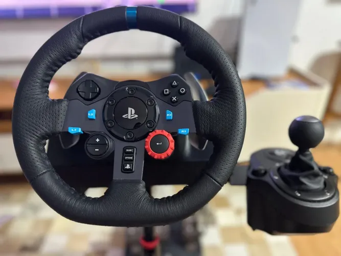 Volante Logitech G29 ps4 ps5  +  Câmbio Driving Force