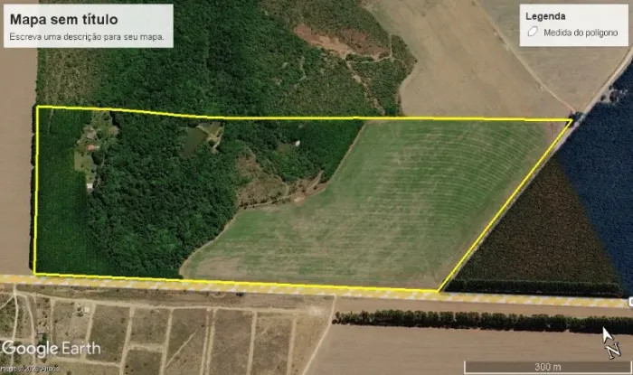 Sitio a venda em Planalmira de Goiás com 33 hectares na beira do asfalto