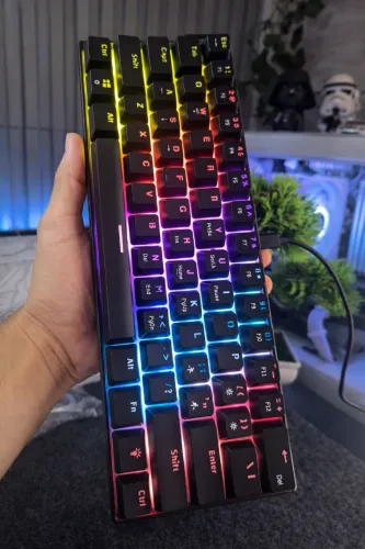 TECLADO MECANICO AJAZZ NK61 SWITCH RED 60% - ENTREGA GRATIS