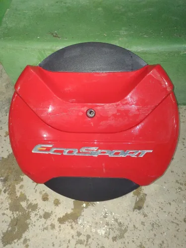 Capa De Estepe Rigida Ecosport Vermelha 