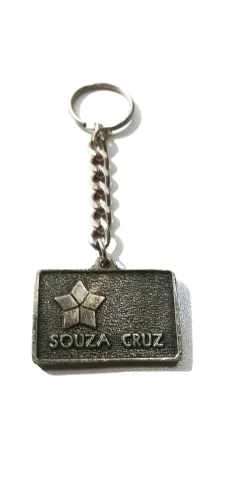 Chaveiro vintage colecionável Souza Cruz