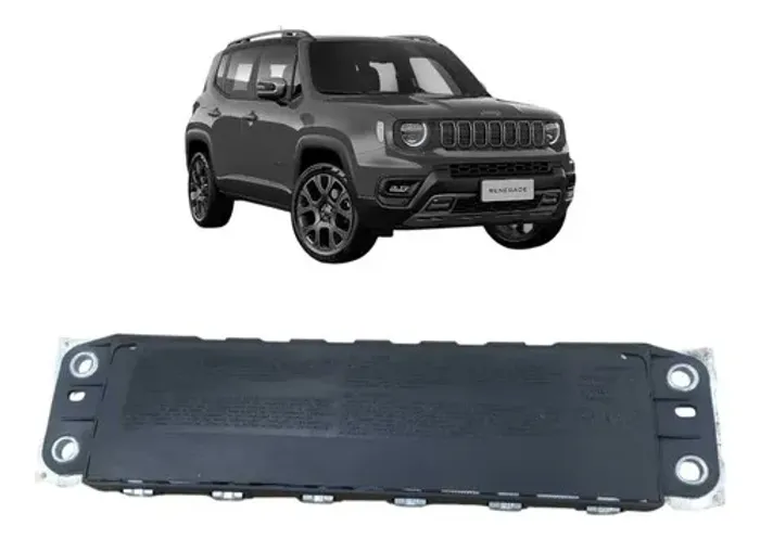 Bolsa Joelho Air Bag Jeep Renegade 2020 A 2025 Preto