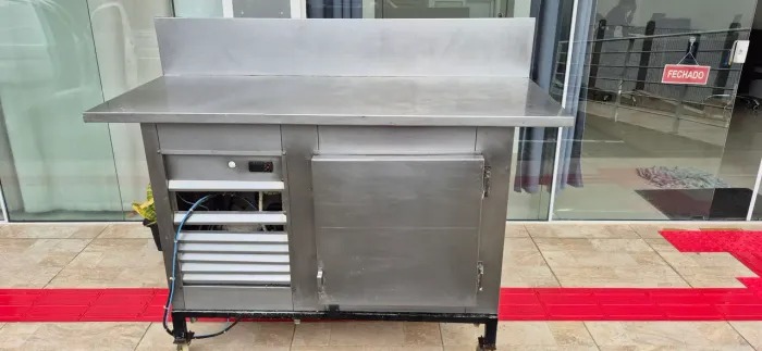 Balcão Refrigerado 1,5 x 0,60 m