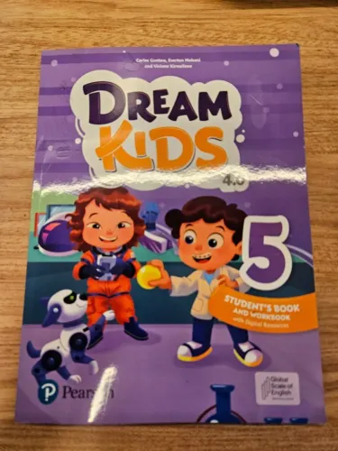 Livro de inglês Dream Kids 4th Edition Level 5 Students Book and Workbook