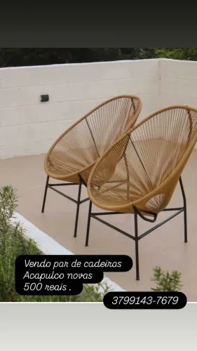 Par de Cadeiras Acapulco novas