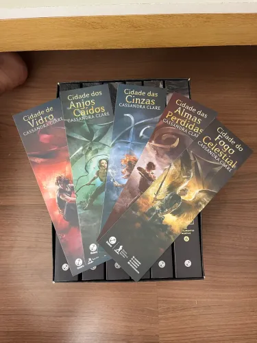 Box livros os instrumentos mortais