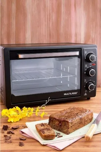 Forno elétrico 46 litros Multilaser 1500w 1 ano de garantia
