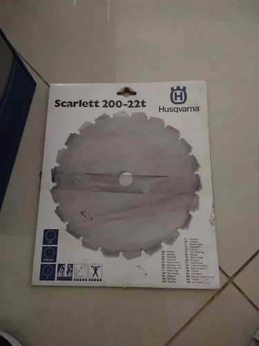 Disco de roçadeira Scarlett 200-22 t husqvarna 