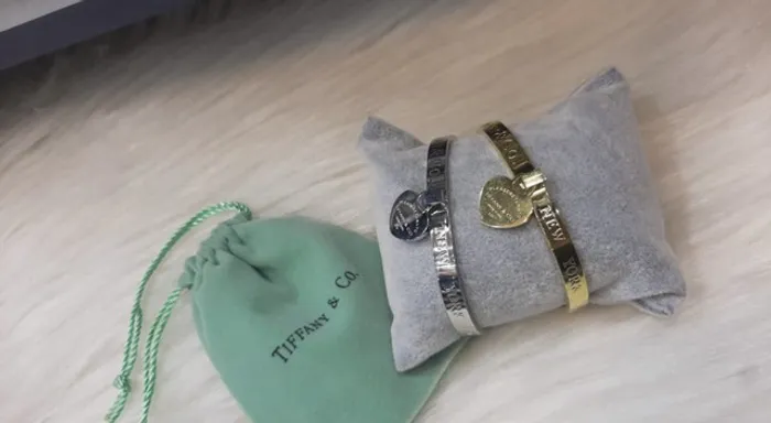 Pulseira de luxo tiffany gucci