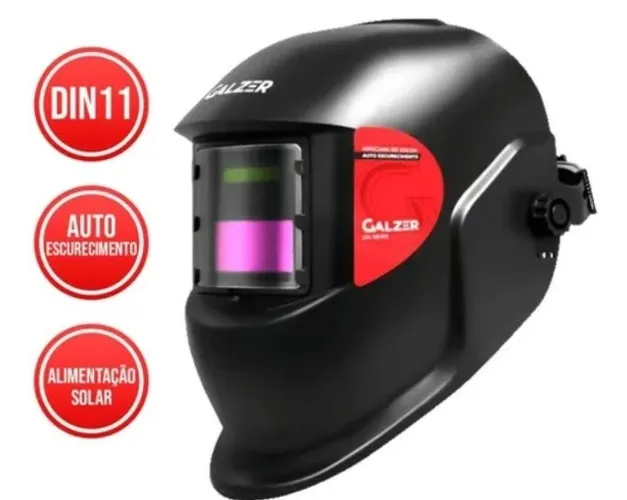 Mascara de Solda Galzer Escurecimento Automático S/Regulagem