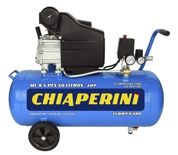 Compressor 50 litros chiaperine 8,5pes